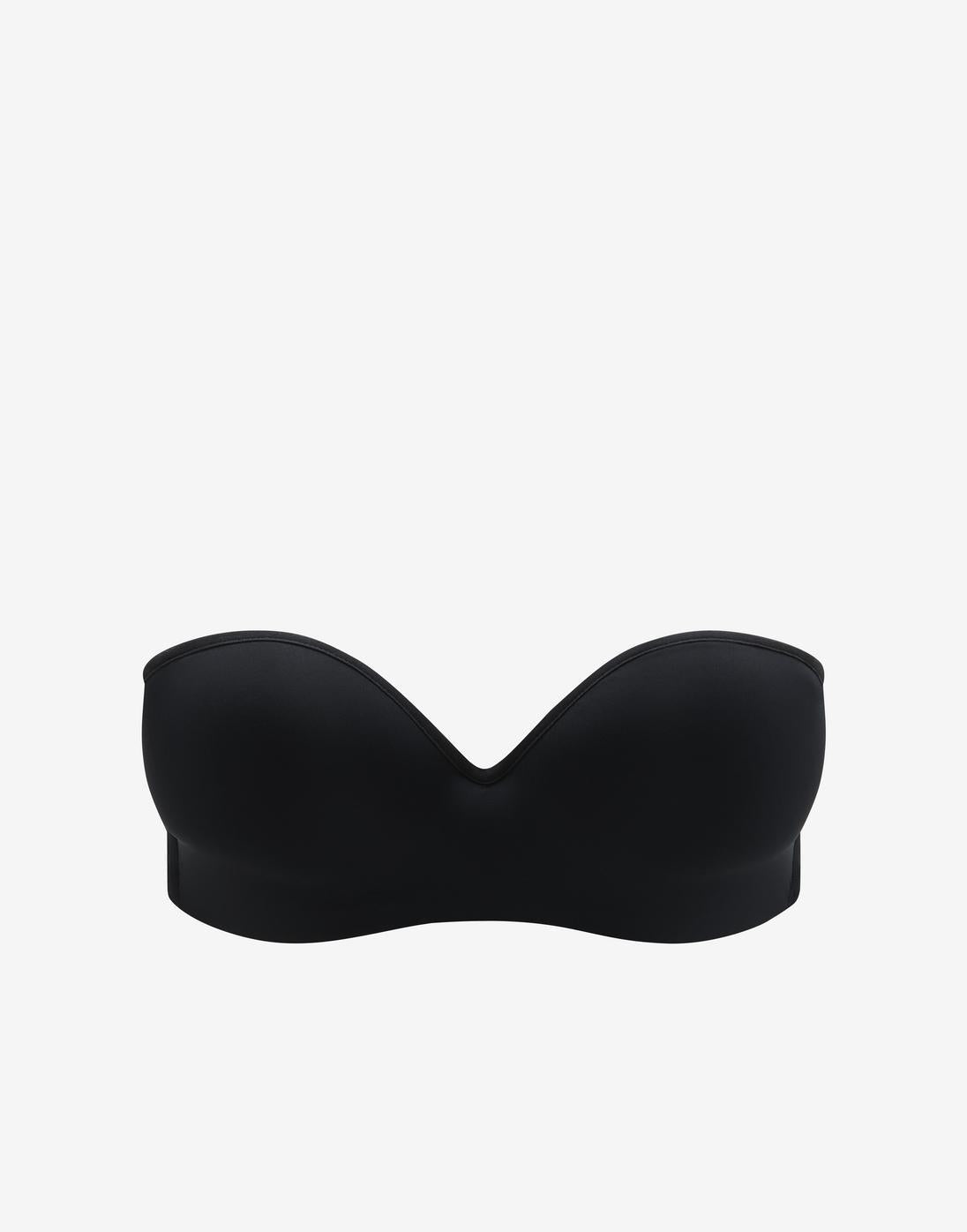24/7 Classic Always Up Strapless Bra, Black