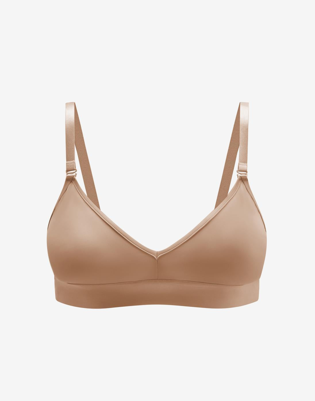 24/7 Classic Wireless Bralette, Taupe