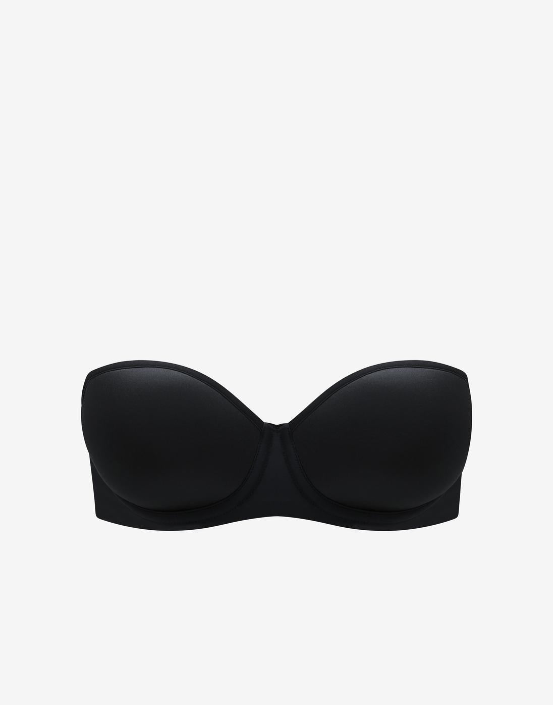 24/7 Classic Strapless Bra, Black
